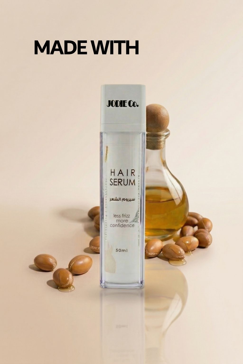 Made with argan